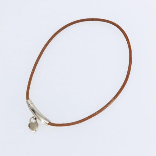 Collier Hermès - Collier chaîne charm Annee Mediterranee en métal et cuir 58 Facettes h61iwxhvam