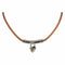 Collier Hermès - Collier chaîne charm Annee Mediterranee en métal et cuir 58 Facettes h61iwxhvam