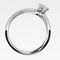 Bague Tiffany & Co. - Bague Tiffany Setting en platine avec diamant RBC 58 Facettes q98j35