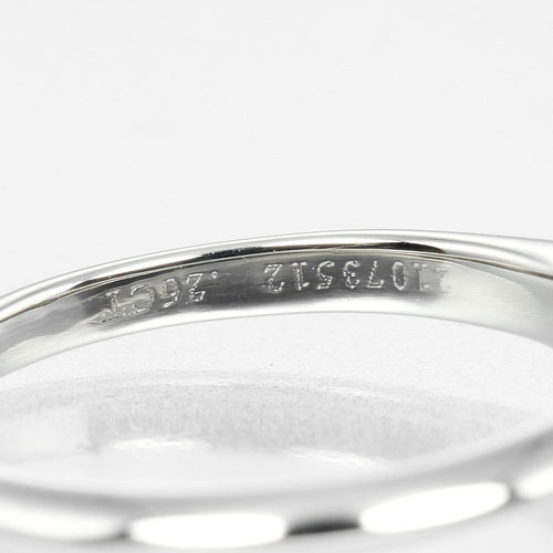 Bague 49 Tiffany & Co. Tiffany Setting - Bague solitaire en platine et diamant 58 Facettes q98j35