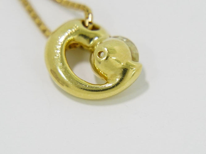 Collier Tiffany & Co. - Collier pendentif cœur en or jaune et diamants 58 Facettes epypy2