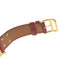 Montre Hermès Medor - Montre quartz en métal plaqué or et cuir 58 Facettes uuup2f