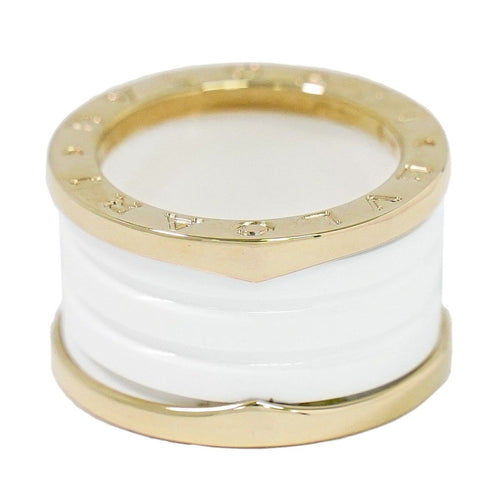 Bague 49 Bvlgari B.zero1 - Bague trois rangs en or jaune 18K et céramique 58 Facettes lud6fod17y