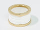 Bague 49 Bvlgari B.zero1 - Bague trois rangs en or jaune 18K et céramique 58 Facettes lud6fod17y