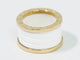 Bague 49 Bvlgari B.zero1 - Bague trois rangs en or jaune 18K et céramique 58 Facettes lud6fod17y