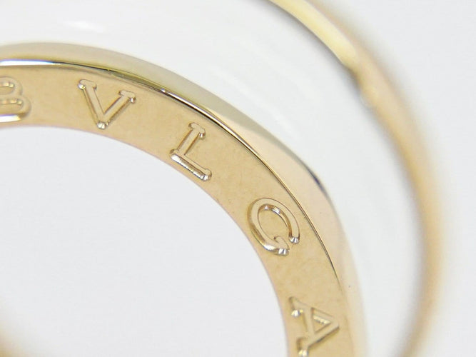 Bague 49 Bvlgari B.zero1 - Bague trois rangs en or jaune 18K et céramique 58 Facettes lud6fod17y