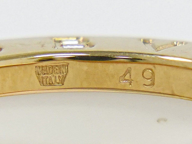 Bague 49 Bvlgari B.zero1 - Bague trois rangs en or jaune 18K et céramique 58 Facettes lud6fod17y