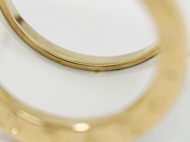 Bague 49 Bvlgari B.zero1 - Bague trois rangs en or jaune 18K et céramique 58 Facettes lud6fod17y