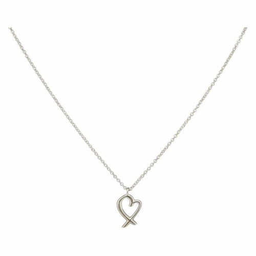 Collier Tiffany & Co. Paloma Picasso - Collier pendentif Loving Heart en argent 58 Facettes o66415wlof