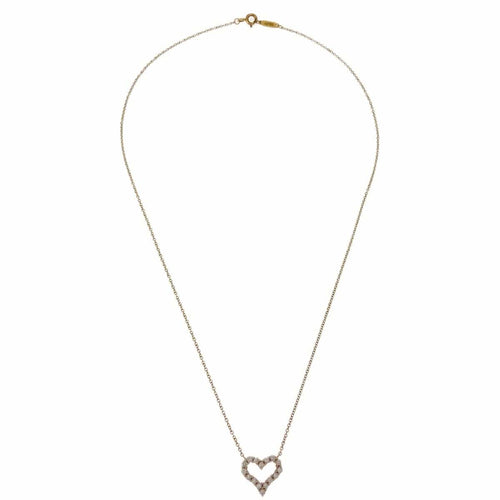 Collier Tiffany & Co. - Collier Sentimental Heart en or jaune 750 58 Facettes z0xz1x