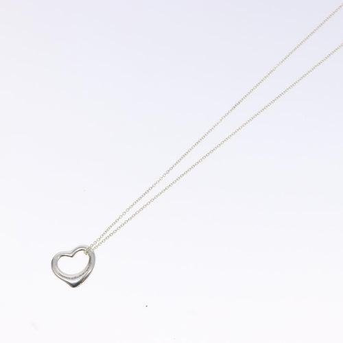 Collier Tiffany & Co. Elsa Peretti - Collier Open Heart en argent 58 Facettes ixhnar