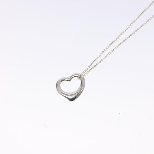 Collier Tiffany & Co. Elsa Peretti - Collier Open Heart en argent 58 Facettes ixhnar