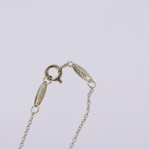 Collier Tiffany & Co. Elsa Peretti - Collier Open Heart en argent 58 Facettes ixhnar