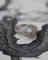 Bague 54 Bague solitaire Art déco en or blanc et diamants 58 Facettes A11351