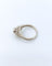 Bague 54 Bague solitaire Art déco en or blanc et diamants 58 Facettes A11351