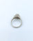 Bague 54 Bague solitaire Art déco en or blanc et diamants 58 Facettes A11351