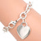 Bracelet Tiffany & Co. - Bracelet Return to Tiffany Heart Tag en argent sterling 58 Facettes qzc20w