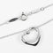 Pendentif Tiffany & Co. Elsa Peretti - Pendentif Open Heart en argent avec saphir rose 58 Facettes rkc4e0