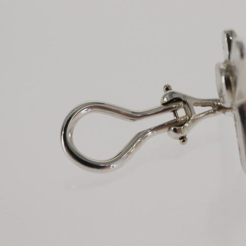 Boucles d'oreilles Tiffany & Co. Paloma Picasso Graffiti X Clip-On Earrings Silver 58 Facettes bc6s16x00z