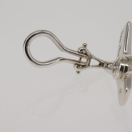 Boucles d'oreilles Tiffany & Co. Paloma Picasso Graffiti X Clip-On Earrings Silver 58 Facettes bc6s16x00z
