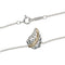 Collier Tiffany & Co. - Collier pendentif feuille en argent 925 et or jaune K18 58 Facettes ahlqr9