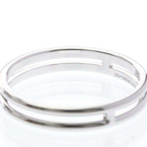 Bague 58 Hermès Ariane - Bague alliance en or blanc 18K 58 Facettes r7mobb37x8