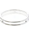 Bague 58 Hermès Ariane - Bague alliance en or blanc 18K 58 Facettes r7mobb37x8
