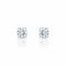 Boucles d'oreilles Boucles d'oreilles puces - Diamants 2,15 ct en or blanc 18 carats 58 Facettes Puce diamant