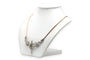 Collier Art nouveau - Collier pendentif en or jaune et blanc, diamants et perle 58 Facettes 23690