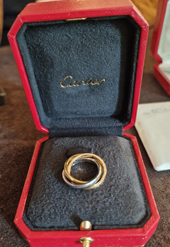 Bague 51 Cartier Trinity - Bague en or 18 ct 58 Facettes CV-034