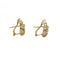Boucles d'oreilles Boucles d'oreilles Lierres - Or jaune & Diamants 58 Facettes 260054R
