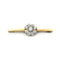 Broche Broche Marguerite - Or jaune, Platine & Diamants 58 Facettes 260047R