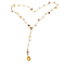 Collier Collier Piaget, "Magic Garden Limelight", or jaune, diamants, pierres de couleur. 58 Facettes 35552