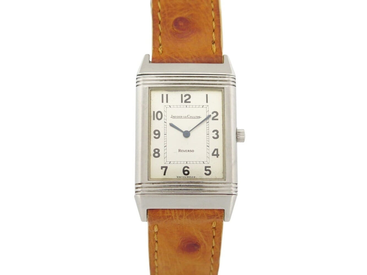 Jaeger-LeCoultre Reverso - Quartz watch 252.8.86 in steel 38 mm - 58 ...