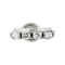 Bague 55 Halb-Memory - Bague en or blanc 14 carats et diamants 58 Facettes 2267