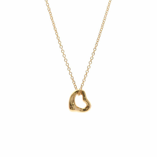 Collier Tiffany & Co. Elsa Peretti - Collier Open Heart en or rose 18K 58 Facettes gqjm50yrbb