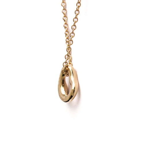 Collier Tiffany & Co. Elsa Peretti - Collier Open Heart en or rose 18K 58 Facettes gqjm50yrbb