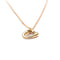 Collier Tiffany & Co. Elsa Peretti - Collier Open Heart en or rose 18K 58 Facettes gqjm50yrbb