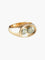 Bague 53 Toi & Moi - Bague vintage en or jaune diamants 58 Facettes BO/210025