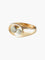 Bague 53 Toi & Moi - Bague vintage en or jaune diamants 58 Facettes BO/210025