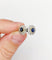 Bague 48 Bague marguerite - Bague en or rose 18k, platine, saphirs et diamants 58 Facettes A06999