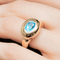 Bague 47 Fred - Bague en or jaune topaze 58 Facettes BA-210007