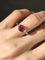 Bague 50.5 Bague vintage en or jaune 18K rubis et diamants 58 Facettes 255