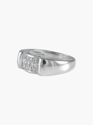 Bague 55 Joy - Bague en or blanc et diamants 58 Facettes BO/220020 NSS
