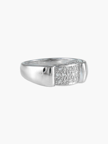 Bague 55 Joy - Bague en or blanc et diamants 58 Facettes BO/220020 NSS