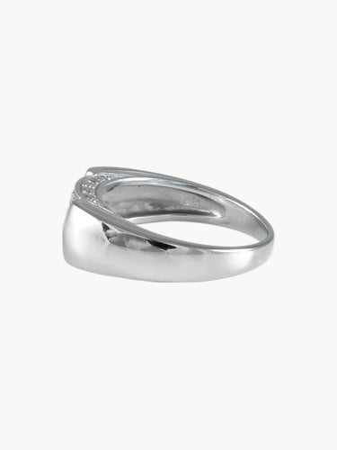 Bague 55 Joy - Bague en or blanc et diamants 58 Facettes BO/220020 NSS