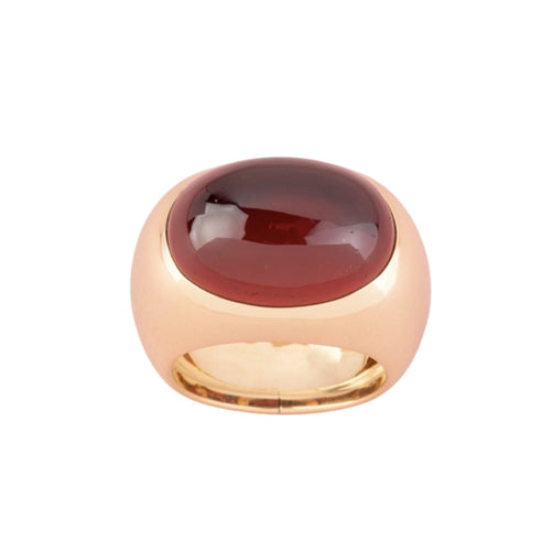 Bague 53 Pomellato - Bague en or jaune 18K et grenat 58 Facettes 257