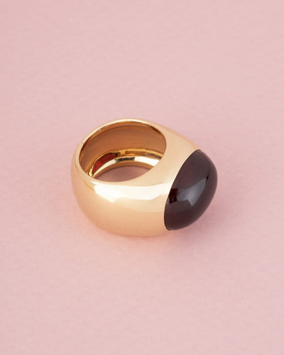 Bague 53 Pomellato - Bague en or jaune 18K et grenat 58 Facettes 257