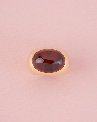 Bague 53 Pomellato - Bague en or jaune 18K et grenat 58 Facettes 257