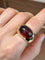 Bague 53 Pomellato - Bague en or jaune 18K et grenat 58 Facettes 257